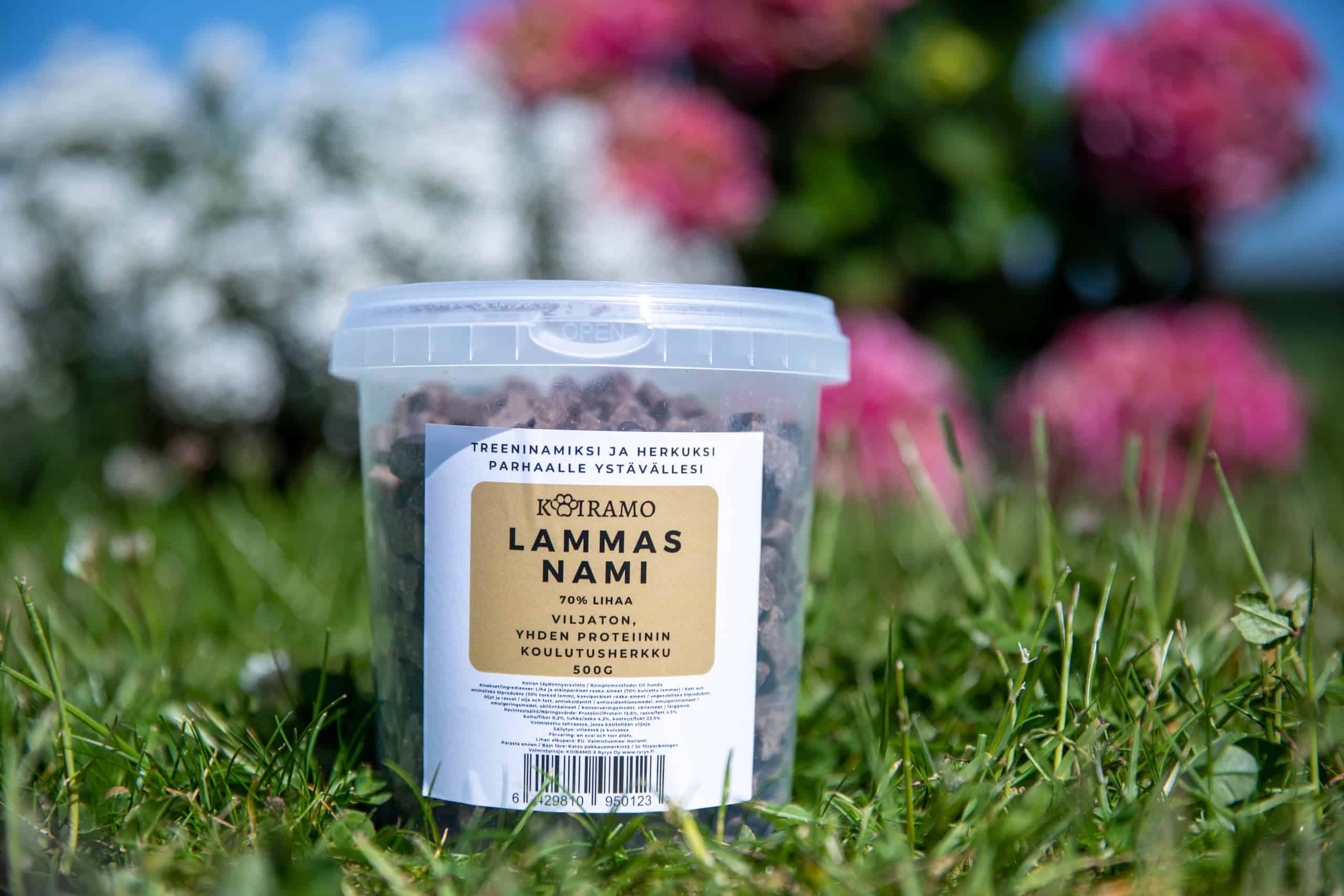 Treeningmaius koertele - Lammas-Nammi KOIRAMO 500g