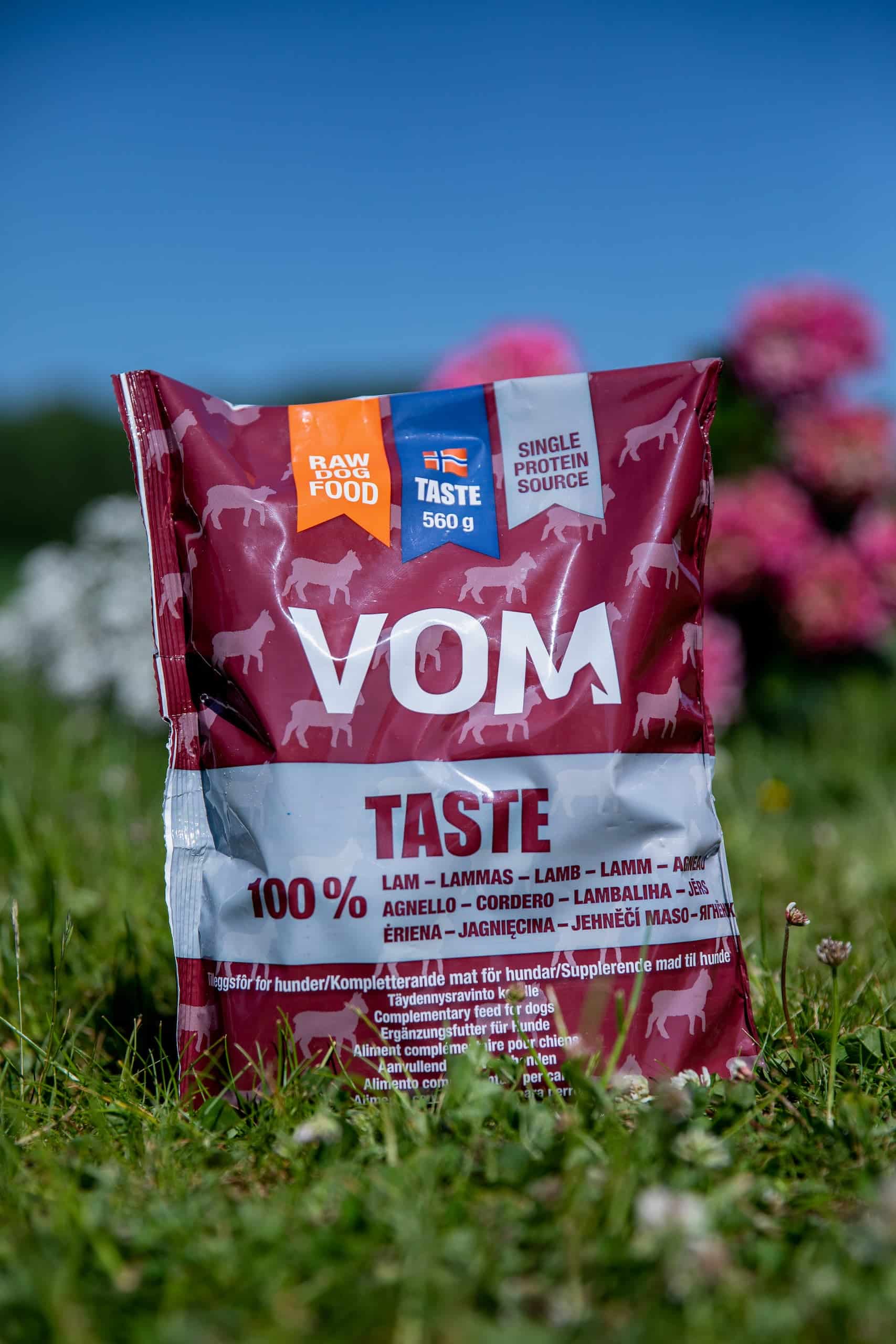 Toortoit koertele - VOM Taste lambaliha lihapall, 560g