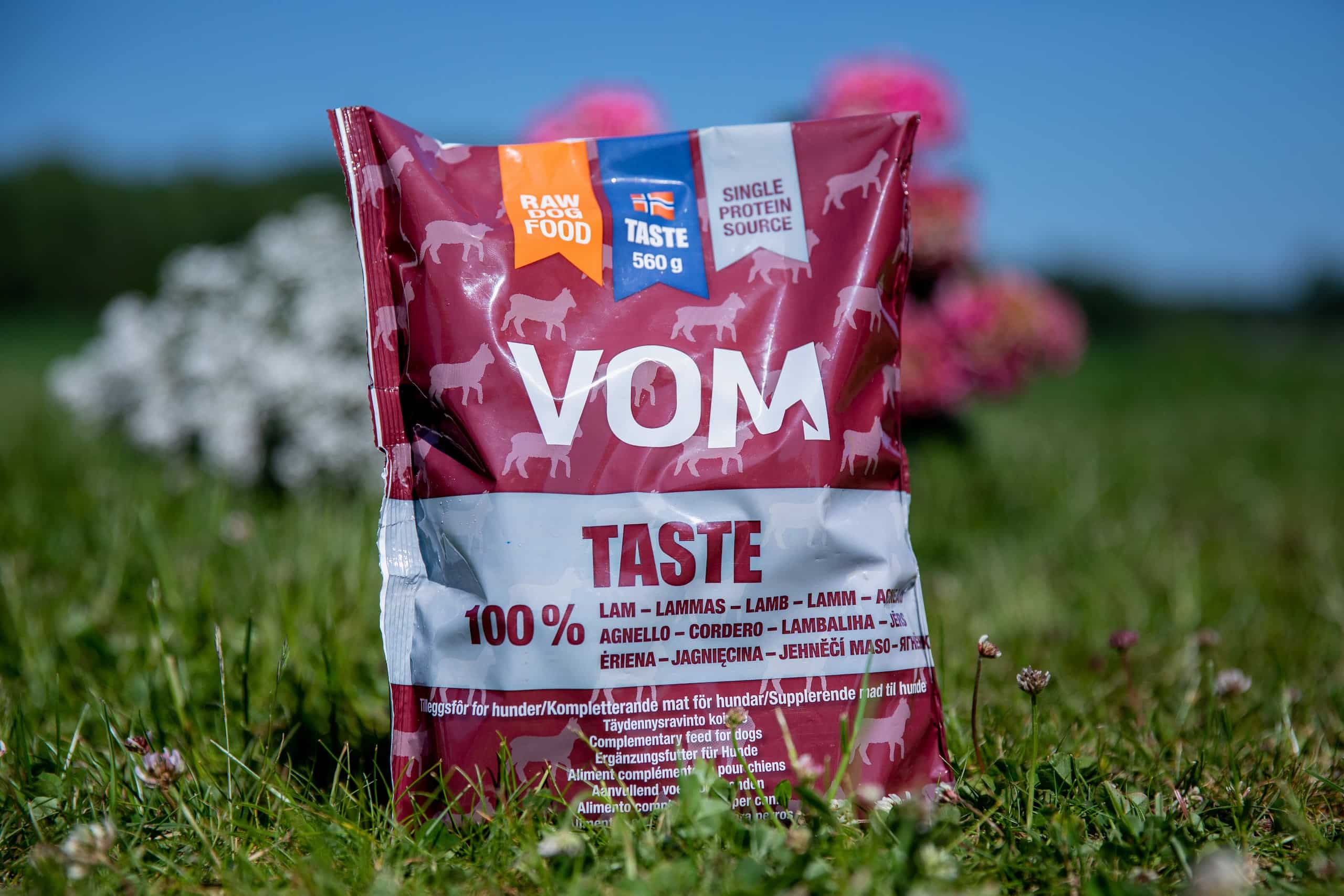 Toortoit koertele - VOM Taste lambaliha lihapall, 560g