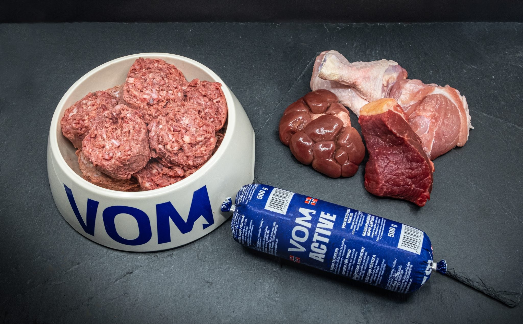 Toortoit koertele - VOM Active vorst, 500g täistoit