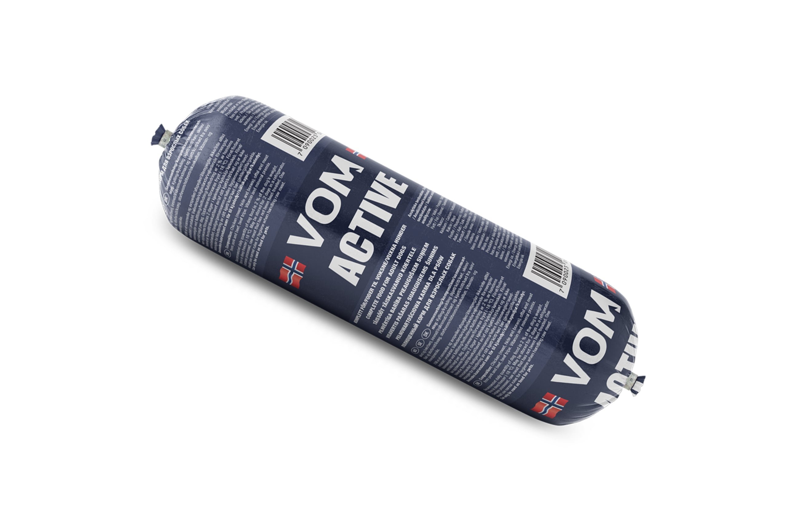 Toortoit koertele - VOM Active vorst, 500g täistoit